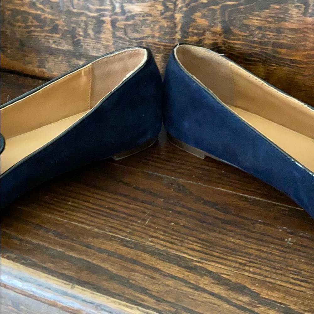 J.Crew Blue Suede Flats - Picture 5 of 6